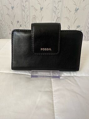 Fossil Black Leather Wallet
